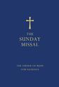 The Sunday Missal (Blue edition): The New Translation of the Order of Mass for Sundays