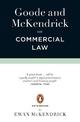 Goode and McKendrick on Commercial Law: 6th Edition