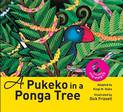 A Pukeko In a Ponga Tree