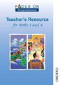 Focus on Comprehension: Teachers Resource for Books 3 and 4