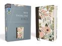 NIV, Thinline Bible, Cloth over Board, Floral, Red Letter, Comfort Print