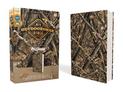 NIV, Outdoorsman Bible, Lost Camo Edition, Leathersoft, Red Letter, Comfort Print: The Field-Ready Cover Blends In but the Words