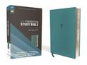 NIV, Foundation Study Bible, Leathersoft, Teal, Red Letter