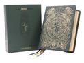 The Jesus Bible Artist Edition, ESV, Genuine Leather, Calfskin, Green, Limited Edition