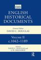 English Historical Documents 1042-1189: v.2: 1042-1189