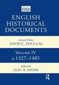 English Historical Documents: v.4: 1327-1485