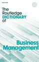 Routledge Dictionary of Business Management