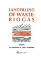 Landfilling of Waste: Biogas