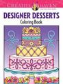 Creative Haven Designer Desserts Coloring Book