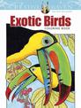 Creative Haven Exotic Birds Coloring Book