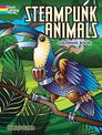 Steampunk Animals Coloring Book