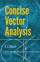 Concise Vector Analysis