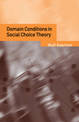 Domain Conditions in Social Choice Theory