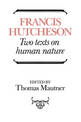 Hutcheson: Two Texts on Human Nature