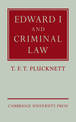 Edward I and Criminal Law