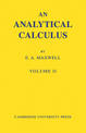 An Analytical Calculus: Volume 2: For School and University