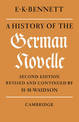 A History of the German Novelle