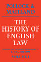 The History of English Law: Volume 1: Before the Time of Edward I