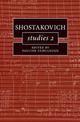 Shostakovich Studies 2