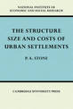 The Structure, Size and Costs of Urban Settlements