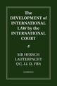 The Development of International Law by the International Court