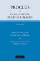 Proclus: Commentary on Plato's Timaeus: Volume 1, Book 1: Proclus on the Socratic State and Atlantis