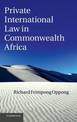 Private International Law in Commonwealth Africa