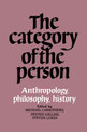 The Category of the Person: Anthropology, Philosophy, History