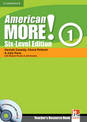 American More! Six-Level Edition Level 1 Teacher's Resource Book with Testbuilder CD-ROM/Audio CD