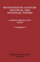 Seventeenth-Century Parliamentary and Financial Papers: Camden Miscellany XXXIII