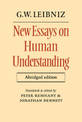 New Essays on Human Understanding Abridged edition