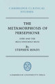 The Metamorphosis of Persephone: Ovid and the Self-conscious Muse