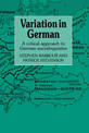 Variation in German: A Critical Approach to German Sociolinguistics