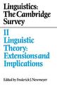 Linguistics: The Cambridge Survey: Volume 2, Linguistic Theory: Extensions and Implications