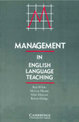 Management in English Language Teaching