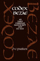 Codex Bezae: An Early Christian Manuscript and its Text