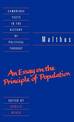 Malthus: 'An Essay on the Principle of Population'