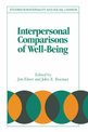 Interpersonal Comparisons of Well-Being