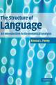 The Structure of Language: An Introduction to Grammatical Analysis