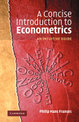 A Concise Introduction to Econometrics: An Intuitive Guide