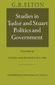 Studies in Tudor and Stuart Politics and Government: Volume 3, Papers and Reviews 1973-1981