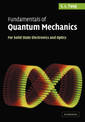 Fundamentals of Quantum Mechanics: For Solid State Electronics and Optics