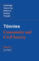 Toennies: Community and Civil Society