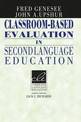 Classroom-Based Evaluation in Second Language Education