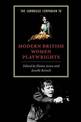 The Cambridge Companion to Modern British Women Playwrights