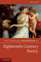 The Cambridge Introduction to Eighteenth-Century Poetry