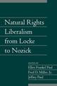 Natural Rights Liberalism from Locke to Nozick: Volume 22, Part 1