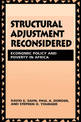 Structural Adjustment Reconsidered: Economic Policy and Poverty in Africa