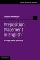 Preposition Placement in English: A Usage-based Approach