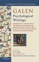 Galen: Psychological Writings: Avoiding Distress, Character Traits, The Diagnosis and Treatment of the Affections and Errors Pec